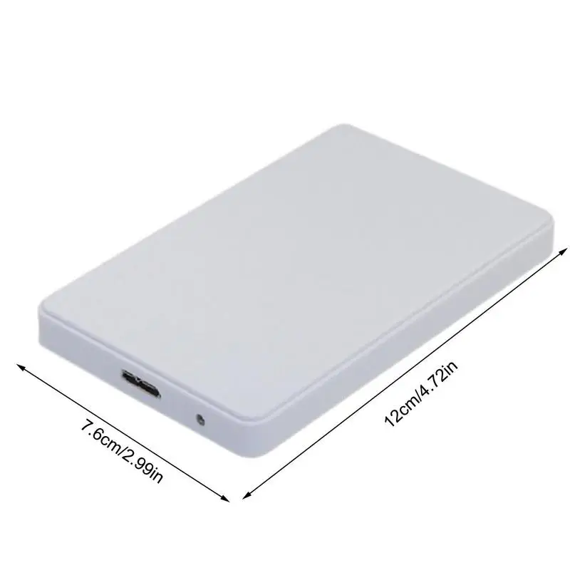 2.5-inch External Hard Drive Enclosure High-Speed SSD Enclosure USB 3.0 SATA External Hard Drive Case