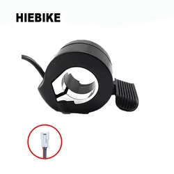 Electric Bike Twist Throttle Grip with Waterproof Connector, 24 - 48V (1 - Thumb Throttle - SM)