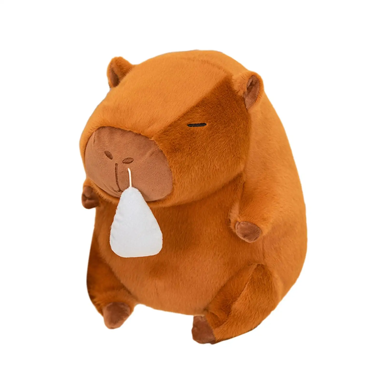 

Реалистичное Мягкое Животное капибара, подарок на день Святого Валентина, автомобиль, декоративная игрушка для сопровождения сна для детей, взрослых, подростков