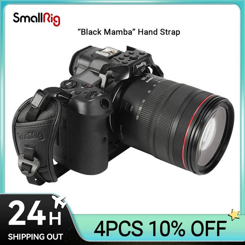 

SmallRig “Black Mamba” Hand Strap Protects Camera from Accidental Drops Convenient Breathable Comfortable Camera Hand Strap 3848