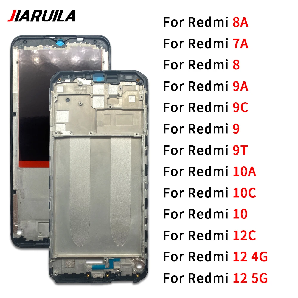 

Новая передняя рамка для Xiaomi Redmi 10 10A 10C 7A 8 8A 9 9A 9C 9T 12 12C 4G