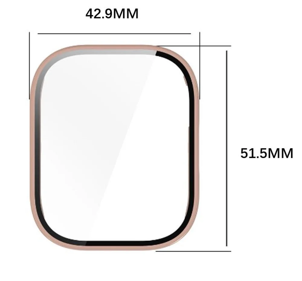 Tempered Glass Screen Protector + Hard PC Bumper Protective Case