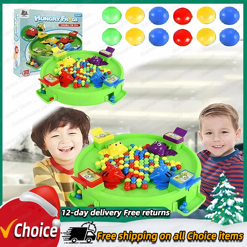 Fun Frog Eats Beans Kids Table Board Game