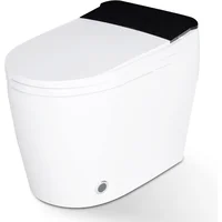 Smart Toilet, Bidet Built in And Toilet with Heated Seat, Automatic Flush, Dryer, Night Light, Digital Display, Toilet Smart 1