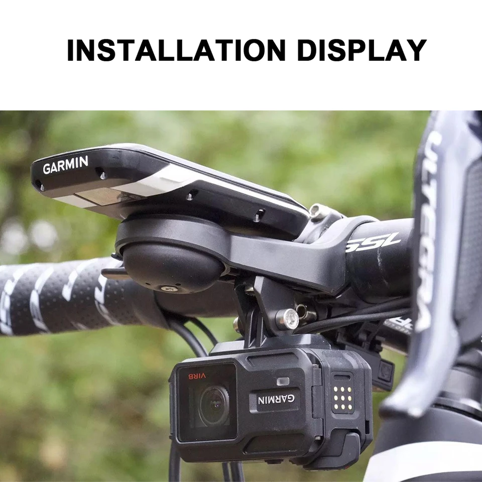 Bicycle Computer Mount With Bike Bell Speedometer GPS Gopro