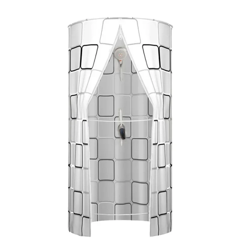 Bathroom Shower Room Shower Cover Room Thickened Insulation Curtain Screen Dry and Wet Separation Partition Shower Room Accessories