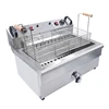 Electric 220V Deep Fryer Machine For Chips Chicken Large Capacity 20L 30L Frying Machine With Oil Drain Faucet 6000W 6