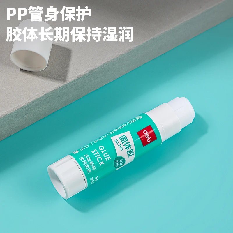 델리 5pcs 9g/15g 강력한 접착제 스틱 빠른 건조 무독성 초강력 본딩 문구 학교 용품 사무용품 선물