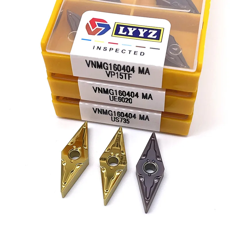 

DNMG150404 DNMG150408 VBMT160404 HQ MA VP15TF UE6020 US735 режущий инструмент VNMG160404 160408 высокое качество CNC LatheTool