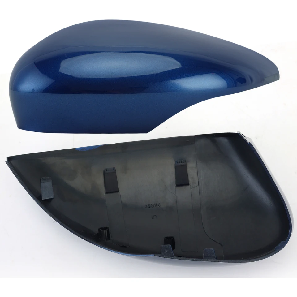Spiegelkappen Zijspiegel Cover Voor Ford Voor Fiesta 2009 2010 2011 2012 2013 2014 2015 Achteruitkijkspiegel Behuizing Shell Achteruitkijkspiegelkappen(Orange Left
