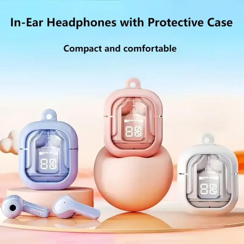 Wireless Bluetooth Earbuds Noise Reduction Headphones