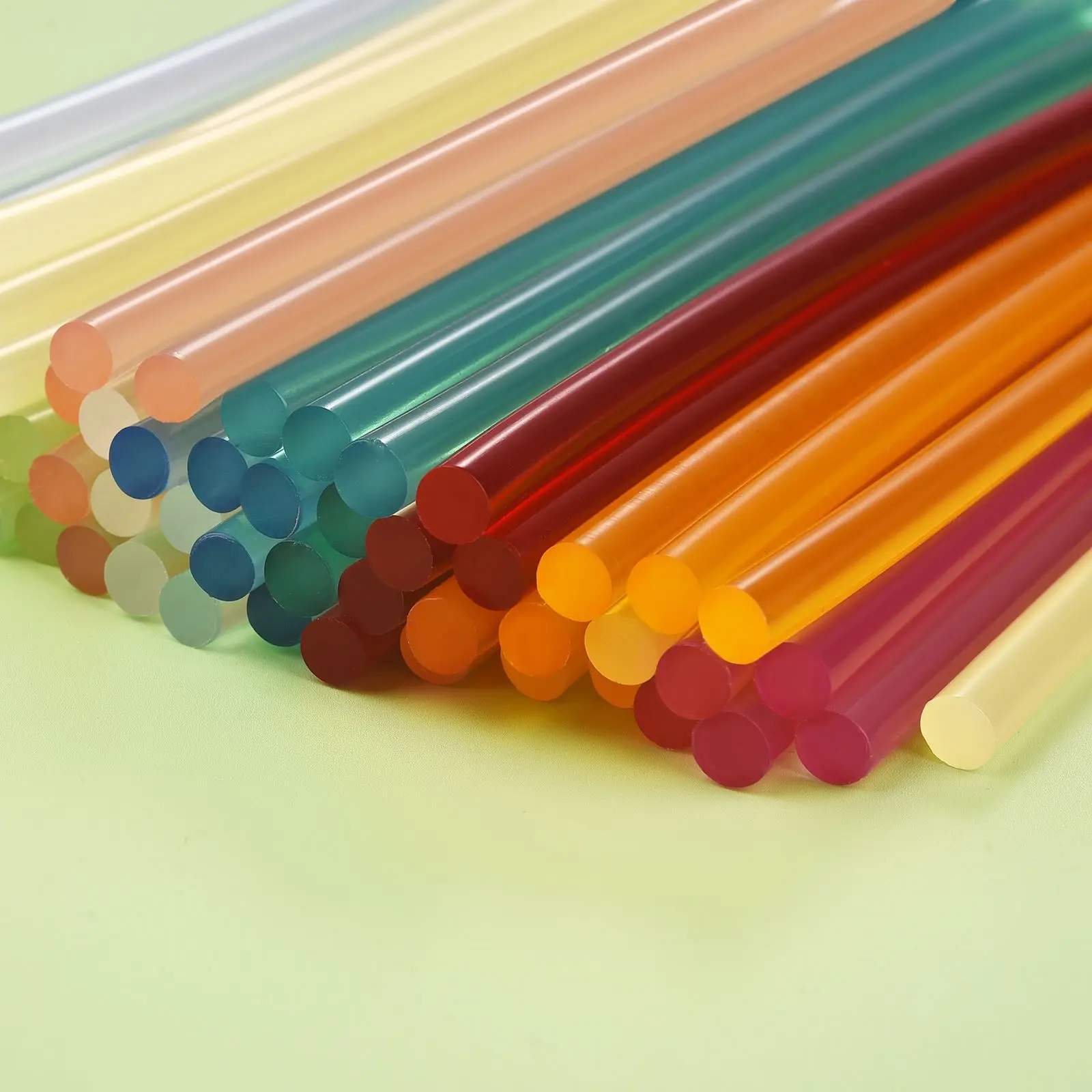 5pcs Clear Seal Wax Sticks For Melting Glue Gun Wax Sealing Stick DIY Wedding Party Invitation Noctilucent Gift Decoration