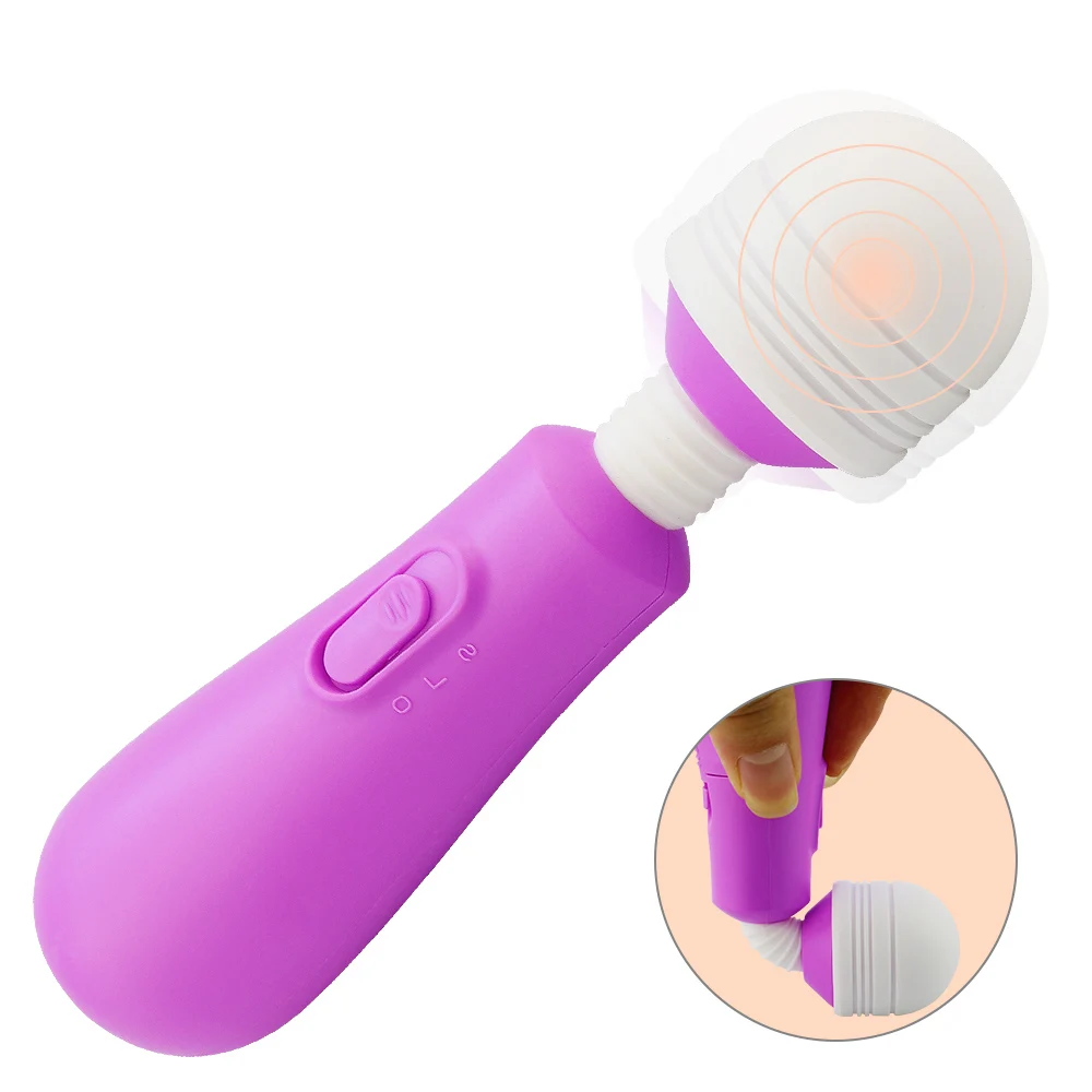 Mini AV Stick Magic Wand Vagina G Spot Dildo Vibrator Sex Toys for Woman Safe Body Massage Adult Sex Machine Female Masturbator