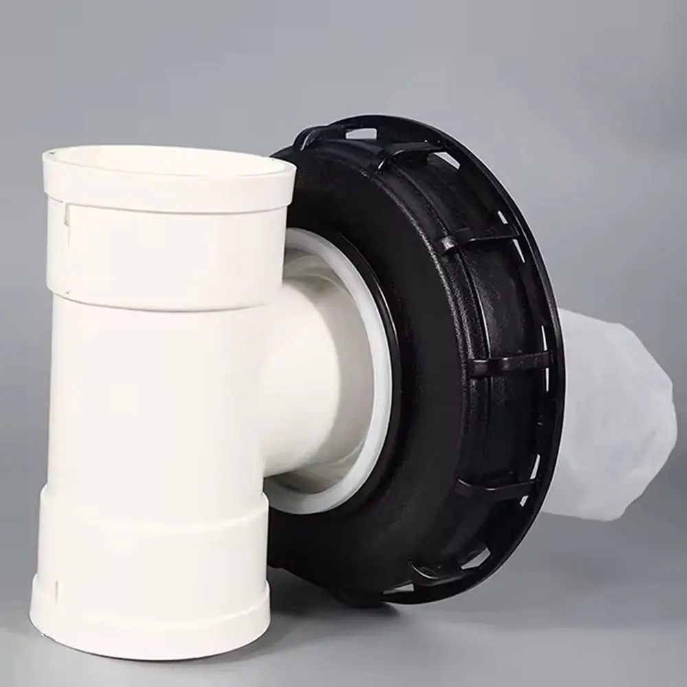 163mm IBC 톤 드럼 피팅 필터 나사가 있는 플라스틱 캡 세척 가능한 빗물 필터 커버 T자형/스트레이트 헤드/엘보/수직