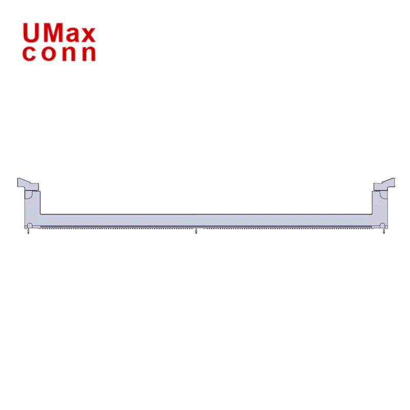 UMAXCONN- DDR5 connector 288PIN UDIMM/RDIMM high-speed memory slot connector center line 0.85 Source manufacturer