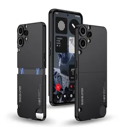 Sleek Ultra-Thin Detachable Hard Case with Lens Protection for Nothing CMF Phone 2 Pro (Black)