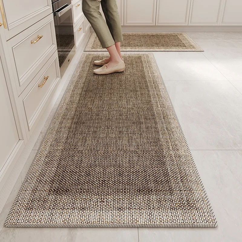 Kitchen Floor Mat Long Rug Non-slip Carpet Home Decoration Anti-slip Foot Mats Wear-resistant 주방바닥매트 Alfombra Cocina שטיח למטבח 4