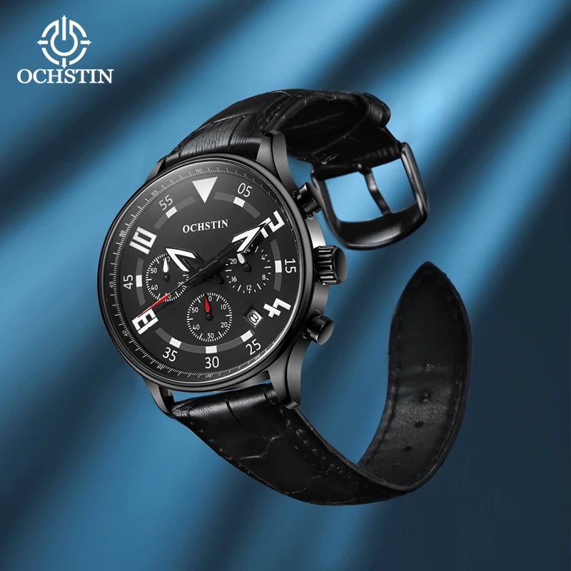 Ochstin Original Brand Luxury Brand Top Commander Series Multi-functional Sports Watch Automatic Date Timing Quartz Code