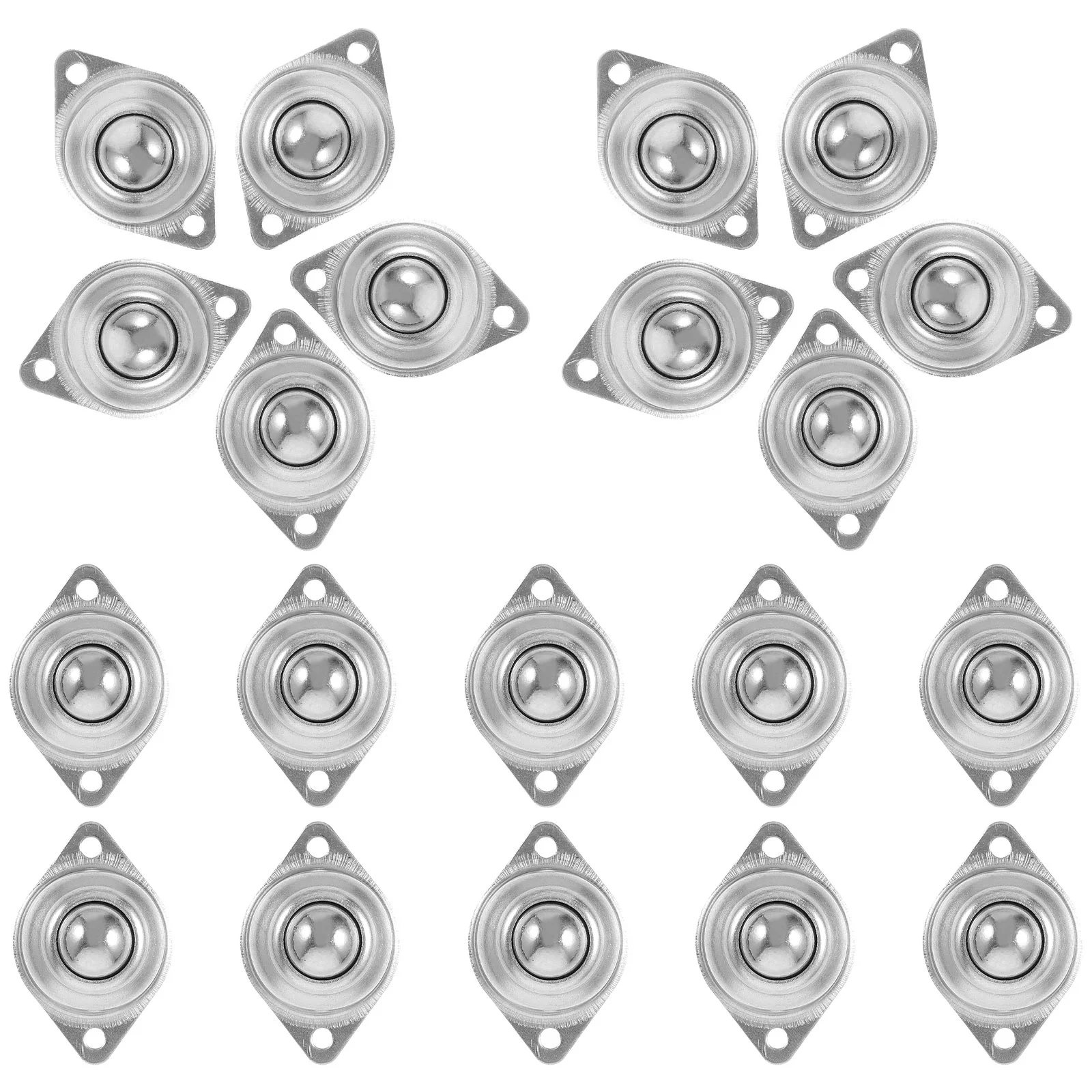 

20 шт., универсальные вращающиеся ролики для мебели, 360 градусов