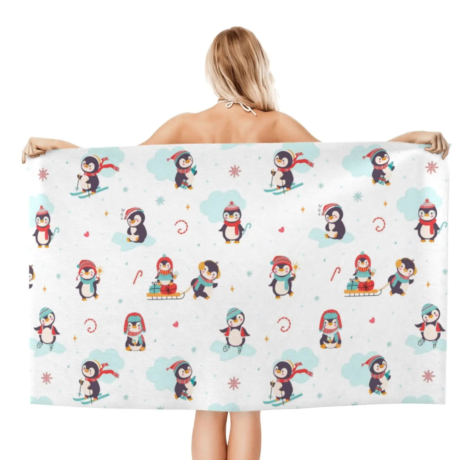 

Microfiber Beach Towels for Adults Sand Free Travel Towel Large Fast Drying Lightweight Oversized Bath Towels