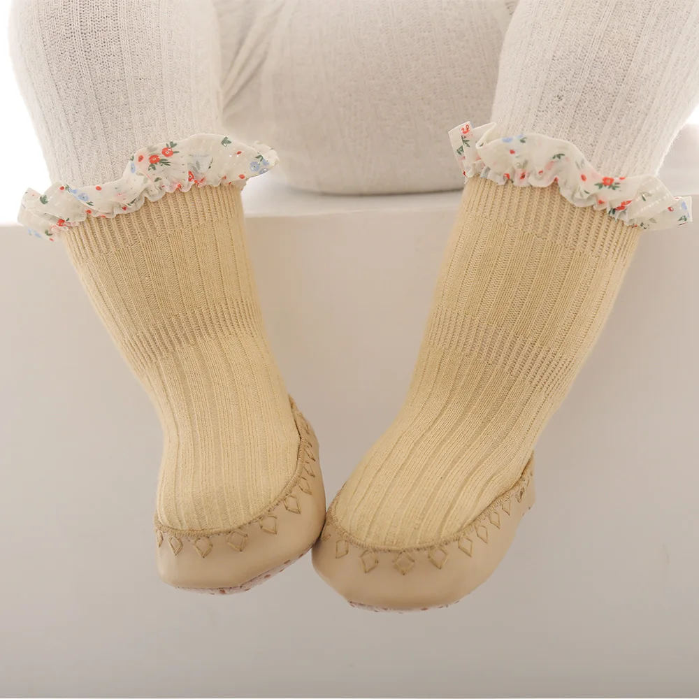  미끄럼 방지 레이스 발 양말, 첫 워커 용 신발 액세서리,   물건, 어린이 , 여아, 소년, 출산