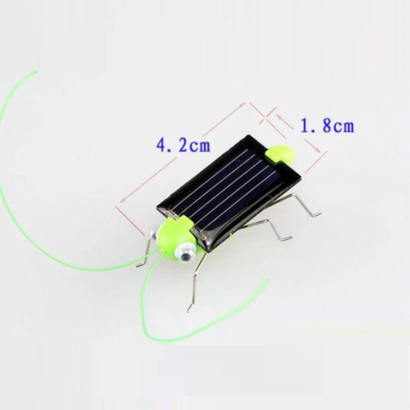 Grasshopper Toy Solar Robot Kit Solar Grasshopper Robot Toys Essential Gadgets Gifts Toys Battery Free Children Kids Gifts