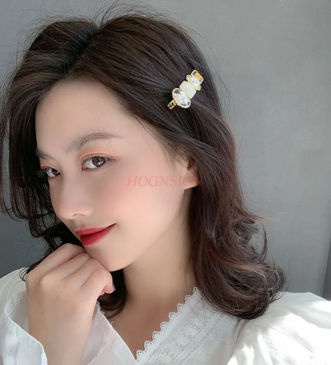 여름 데이지 머리핀 머리핀 여성을 위한 절묘한 복고풍 헤어 액세서리