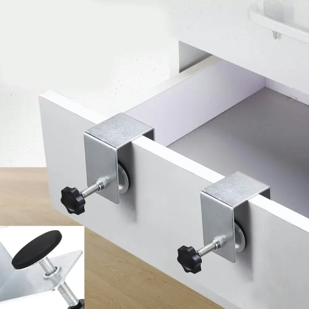 

Woodworking Jig Cabinet Tool Home Furniture Accessories Steel Drawer Front Installation Clamps Drawer Panel Clips Tools