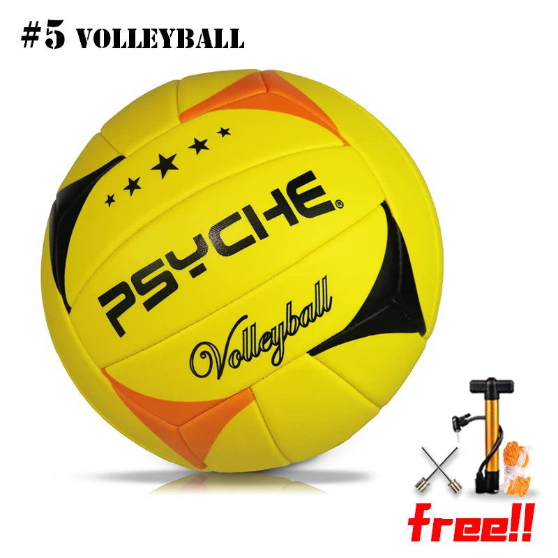 PVC Leather Soft Volleyball Training Equipment Waterproof indoor outdoor volleyball Sports Training Game Play Ball