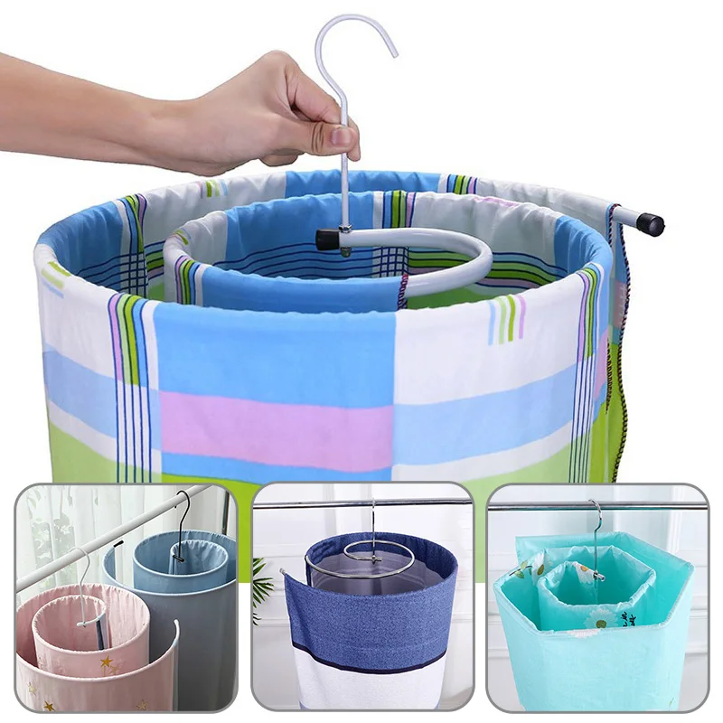 Spiral Hanger - Space-Saving Drying Rack For Sheets, Blankets, and