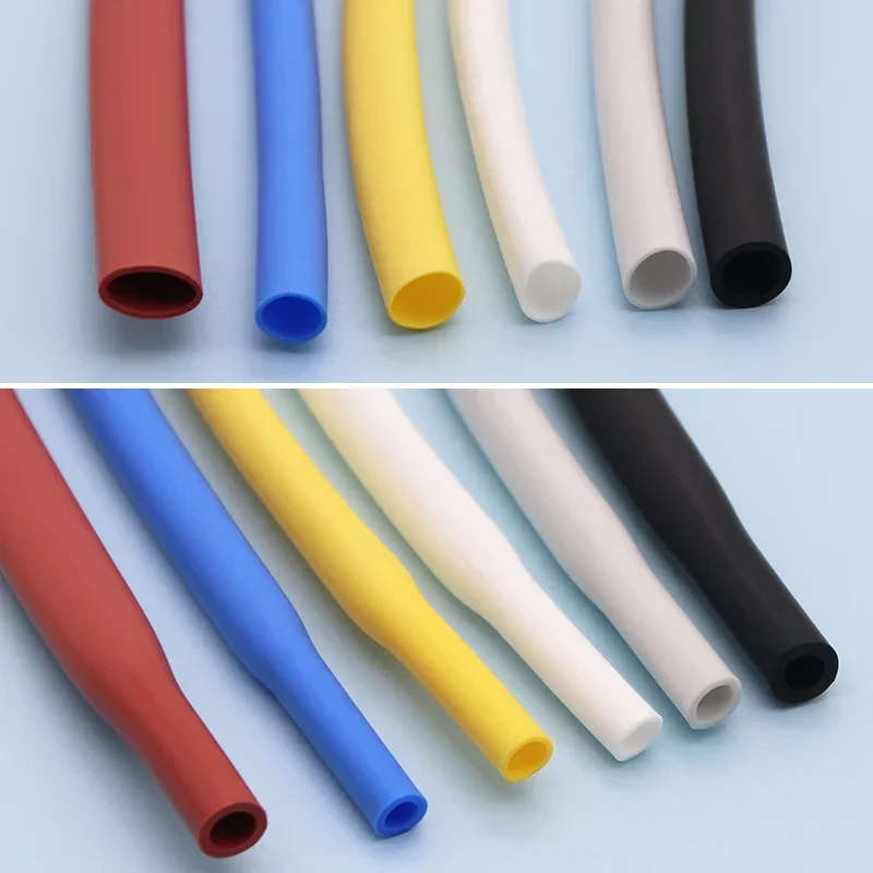 실리콘 열 수축 튜브 직경 0.8  30mm 2500V 유연한 케이블 슬리브 절연 고온 소프트 DIY 와이어 랩 보호기