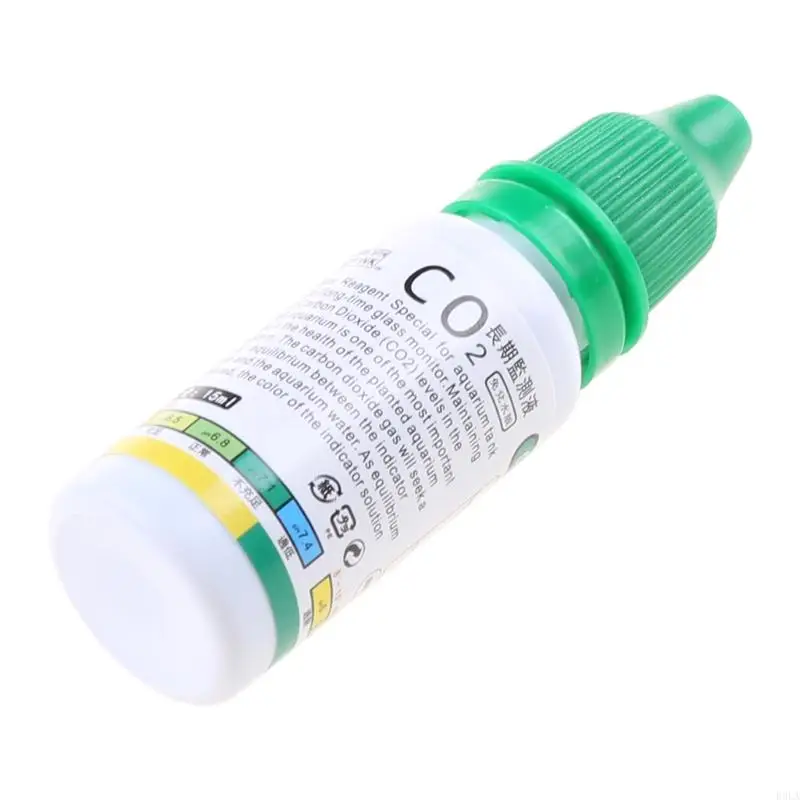 2025 New CO2 Solution 0.5Oz PH Reagent Solution for Planted Aquariums Fish Tanks Easy to Use with CO2 Indicators 5