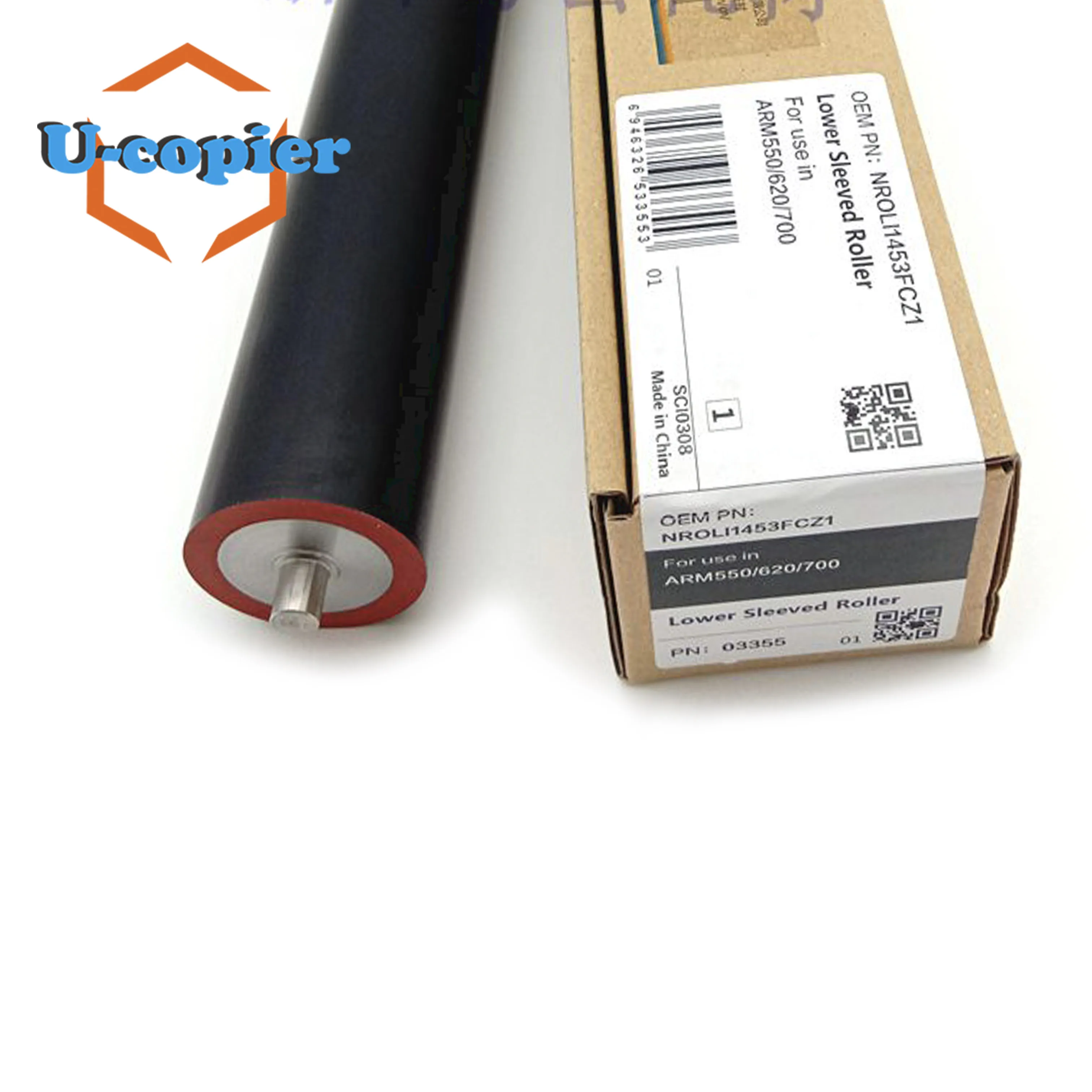 cet-lower-roller-nroli1840fczz-for-sharp-mx-m623n-mx-m623u-mx-m753n-mx-m753u-mx-m623-m753-623-753-lower-fuser-pressure-roller