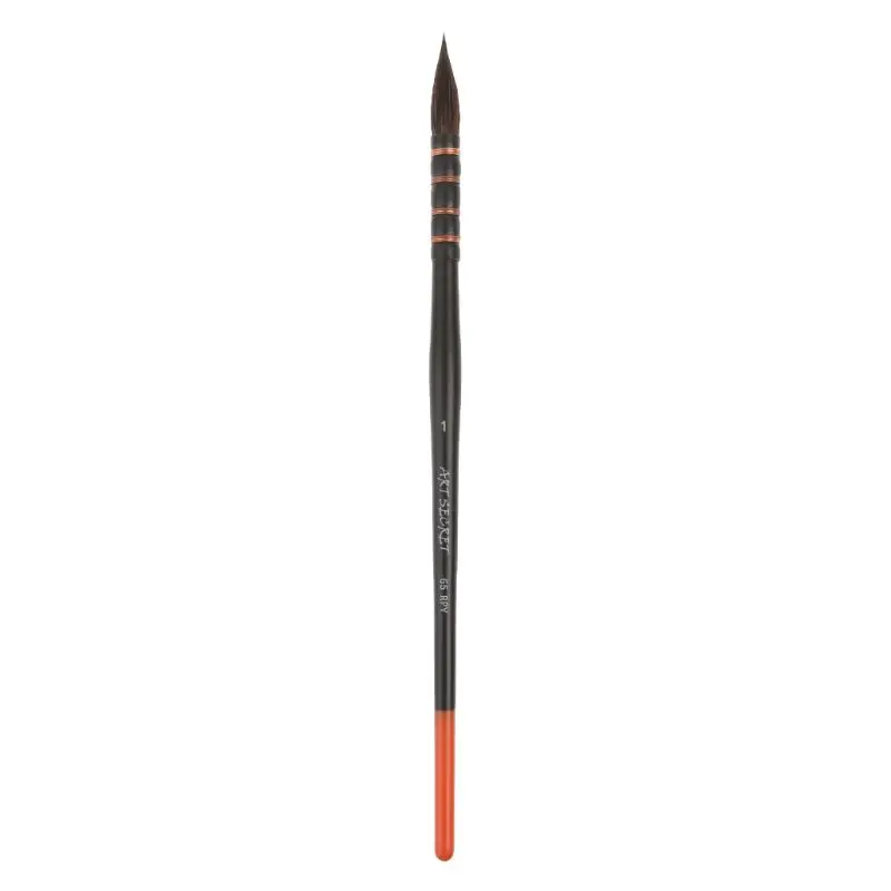 

Wooden Handle Hair Art Paint Watercolor Brush Artistic Supplies Paintin