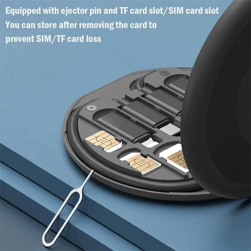 Portable Multifunctional Data Cable Storage Box, 60W Fast Charging Mobile thumbnail 9