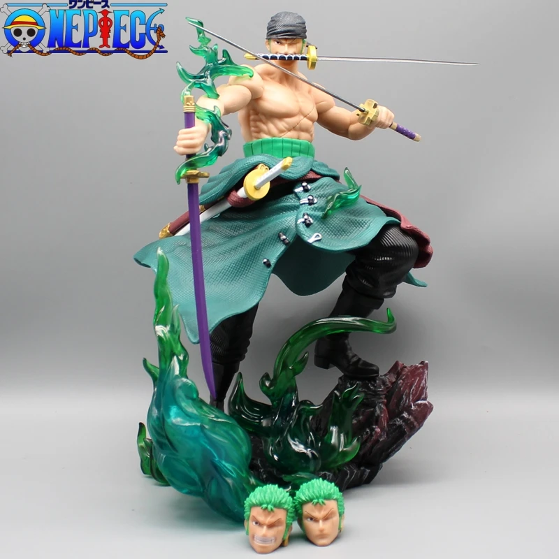 

31cm Lx Sauron One Piece Max Gk Roronoa Imperial Vice-President Trendy Collectible Figures Animation Peripheral Ornaments Model