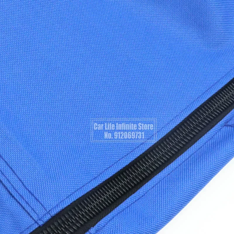 Bimini Top Boot Cover Waterproof Yacht Boat Cover with Zipper Marine Accessories