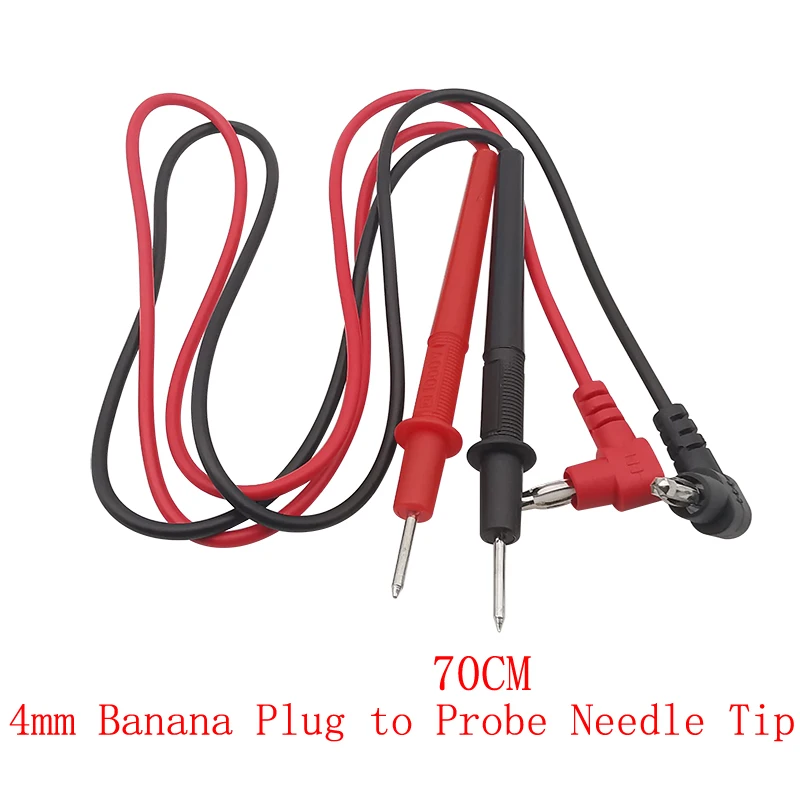 Cleqee P1041B 6-in-1 1M 4mm k di puntali per Test da Banana a Banana morsetti a coccodrillo a 6mm alimentatore regolato con spina a U  1420