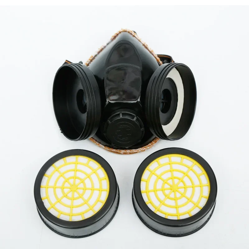 Masque Anti-Poussière Gaz avec Filtre Charbon Actif - Demi Masque Respirateur