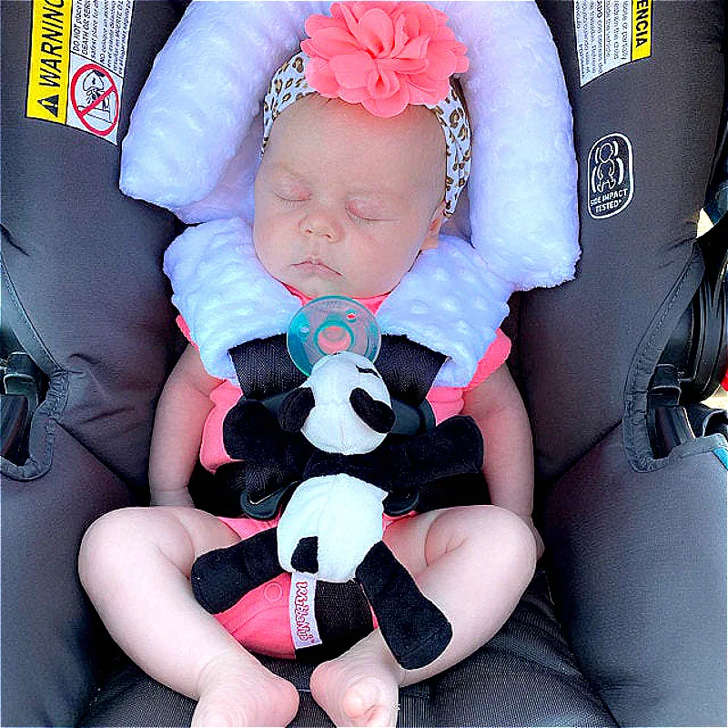 Toddler Head Protector Baby Car Pillow Safe Soft Sleeping Head Support Neck Pillow Baby Carseat Head Protection Headrest Pillow 3