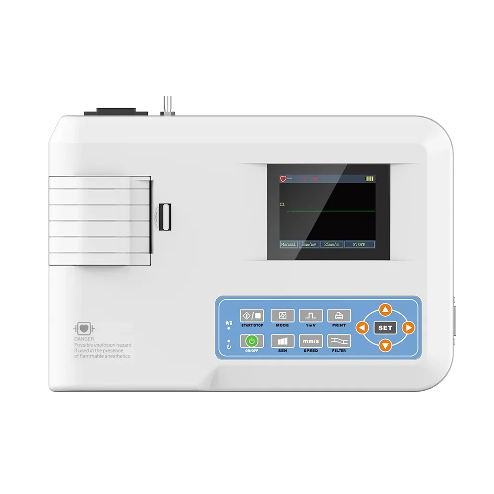 ECG100G ECG Machine Single Channel 12 Leads EKG Monitor CONTEC