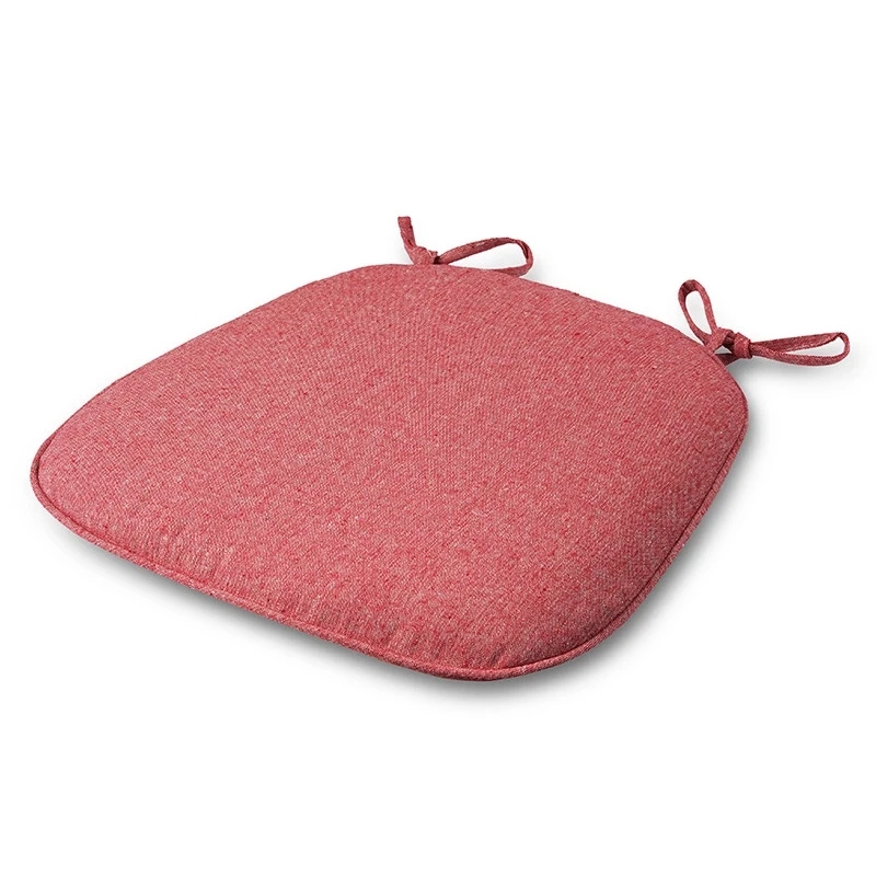 Brief Flax Non-slip Chair Cushion Comfortable Home Sponge Dining Chair Cushions Washable Outdoor Garden  Chair Pad Car Seat Mats 3