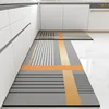 Kitchen Mat Pvc Leather Foot Mats Waterproof Floor Carpet Home Decoration Luxury Long Rug Non-slip Washable Alfombra De Cocina 1
