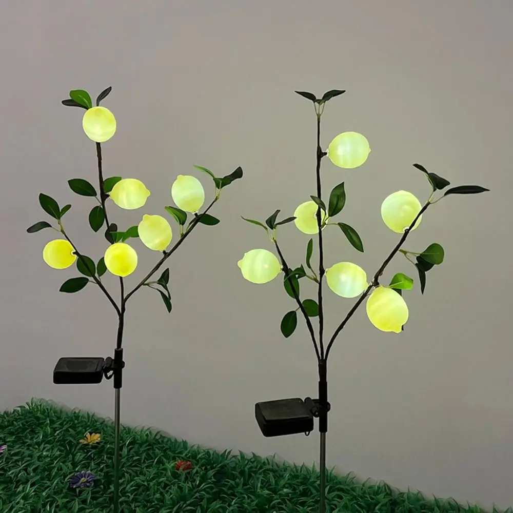 

Waterproof Solar Lemon Light Artificial Simulation Fruit Decorative Lamp Creative Atmosphere Light Home Balcony