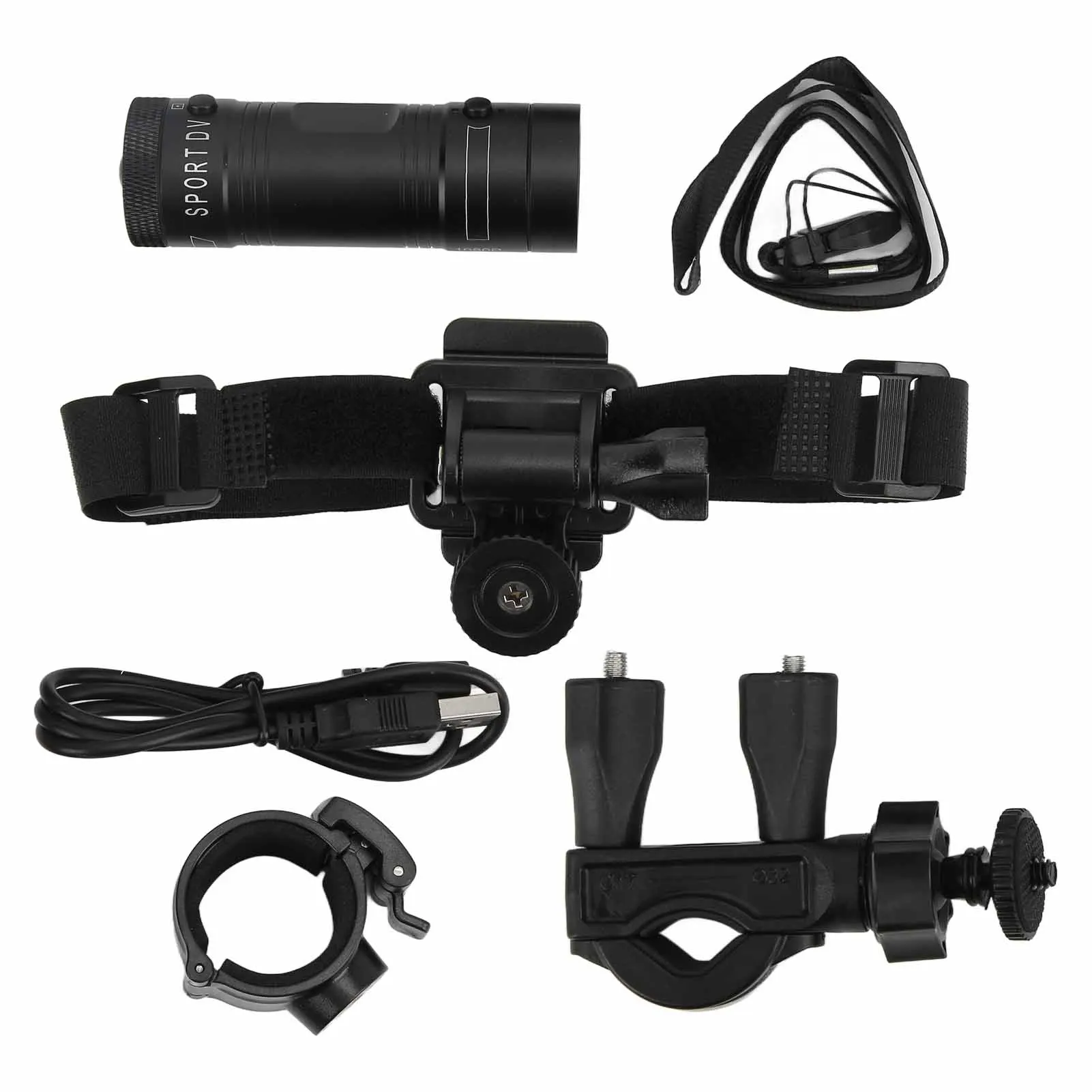 Motorcycle Helmet Action Video Camera Waterproof Helmet Sport Camera 120&deg; Wide Angle Full 1080p HD Car Video Recorder