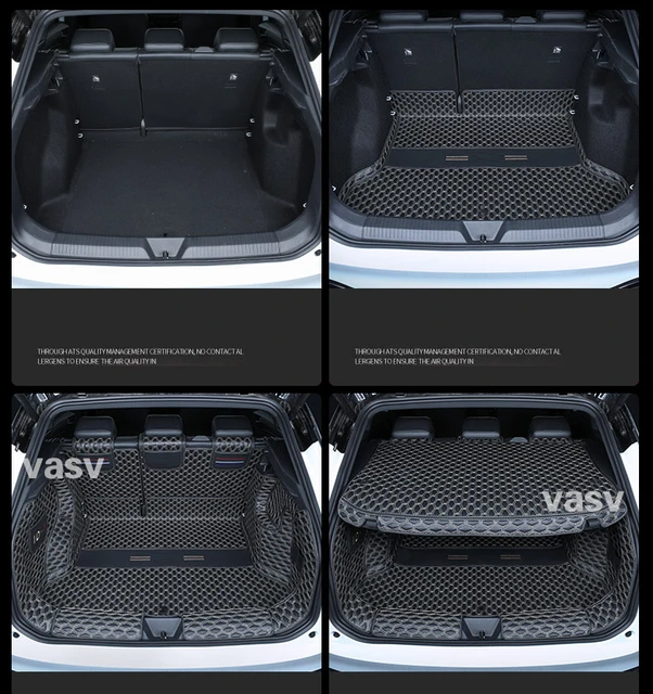 Tapis de protection de coffre de voiture en cuir, pour VW ID3 ID.4X ID4  Crozz