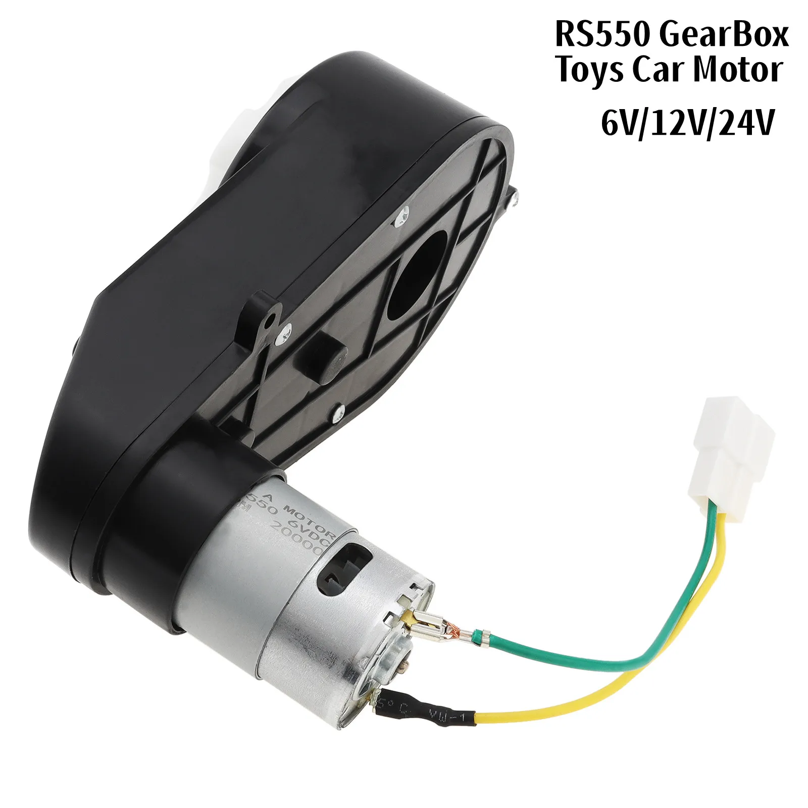 2-Pack 12V DC 40000RPM Electric Motors For Kids Ride-On Cars - RS550 Replacement Motors