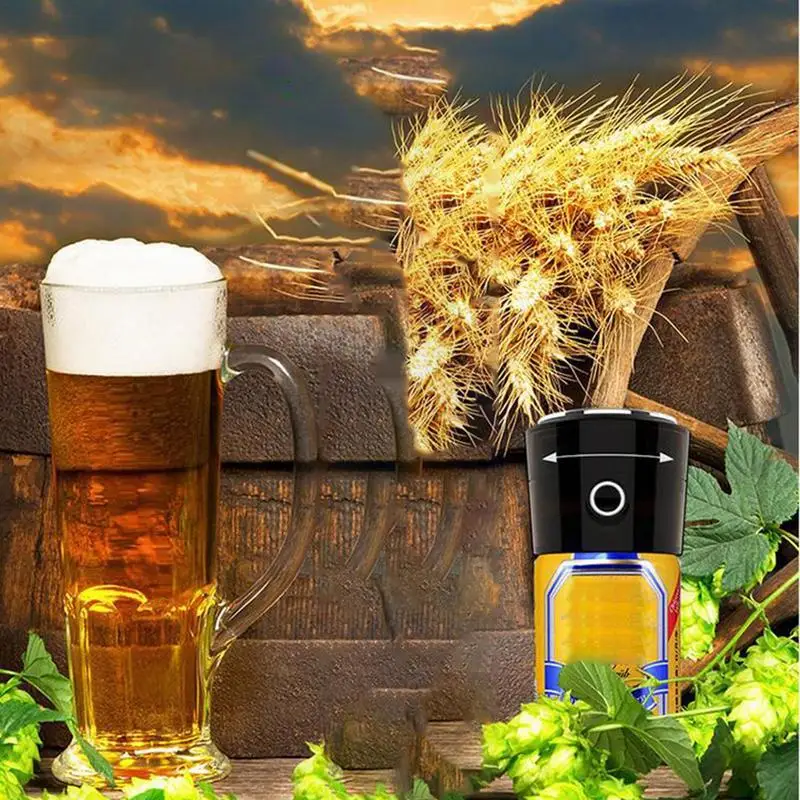 다목적 캔 맥주 거품기, 맥주 포머, 휴대용 전기 음료 거품기, 맥주 통풍기