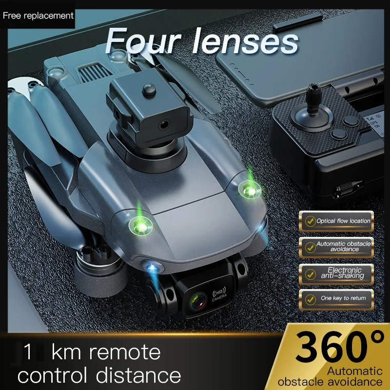 K998 GPS 드론 장애물 회피 광학 흐름 포지셔닝 브러시리스 RC 접이식 쿼드콥터, 4K 전문 6K 듀얼 ESC 카메라