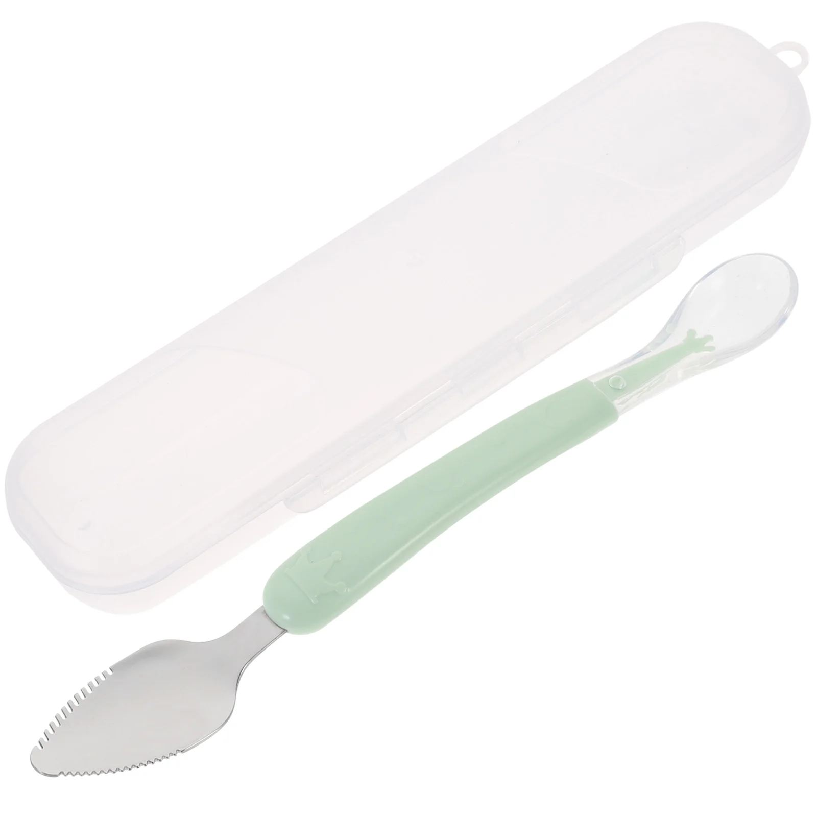 

Practical Scraping Fruit Mud Spoon Puree Spoon Baby Food Scraping Spoon